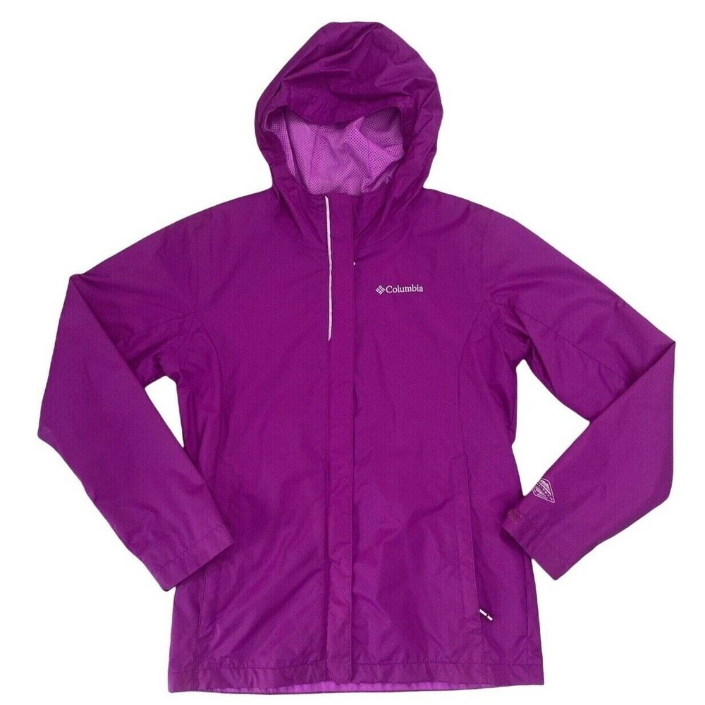Columbia Purple Hooded Kids Jacket
